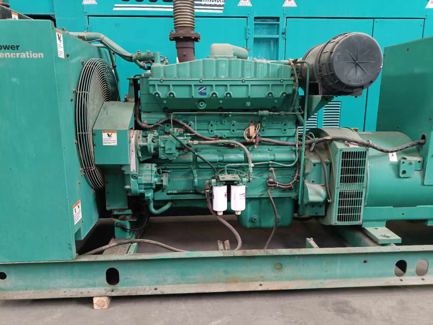 上蔡过载会对 600kW 柴油发电机组造成哪些损害?